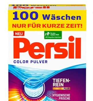 Persil Color Pulver Waschladungen Colorwaschmittel mit Tiefenrein Plus Technologie bekaempft hartnaeckigste Flecken Waschpulver fuer leuchtende Farben Amazon de Drogerie Koerperpflege