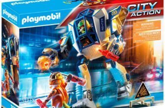 Playmobil City Action Polizei Roboter Spezialeinsatz