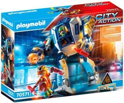 Playmobil City Action Polizei Roboter Spezialeinsatz