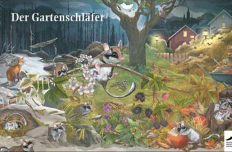 Poster Ausmalbild „Der Gartenschlaefer – Alle Publikationen in Druckformat und zum Downloaden – Deutsche Wildtier Stiftung