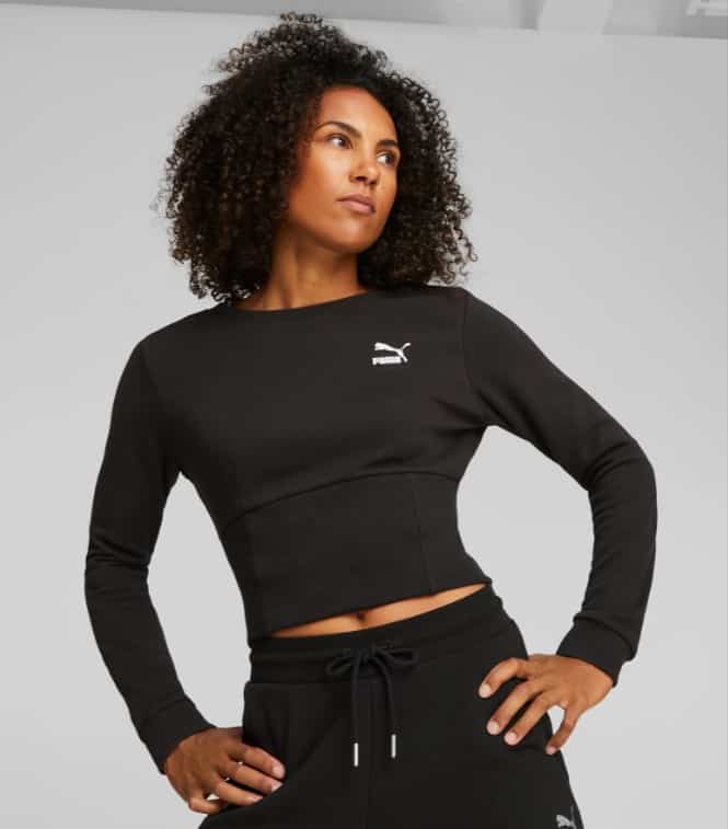 Puma X Pamela Reif Damen Classics Sweatshirt