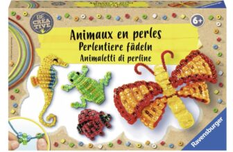 Ravensburger Be Creative Perlentiere faedeln DIY fuer Kinder ab Jahren Amazon de Spielzeug
