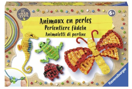 Ravensburger Be Creative Perlentiere faedeln DIY fuer Kinder ab Jahren Amazon de Spielzeug