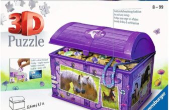 Ravensburger D Puzzle Schatztruhe Pferde
