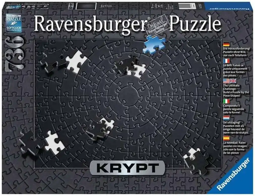 Ravensburger Puzzle 15260 – Krypt Puzzle Schwarz für 11,35 € inkl. Prime-Versand (statt 13,83 €)