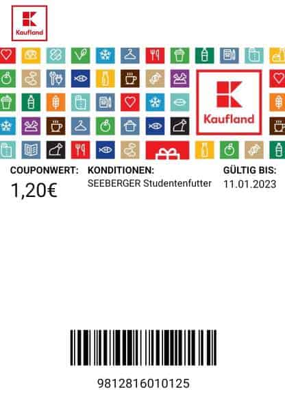 Seeberger Studentenfutter Coupon Für Kaufland