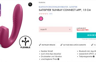 Satisfyer Sunray Bluetooth Druckwellenvibrator