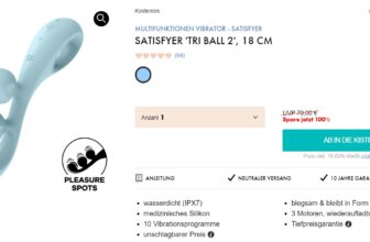 Satisfyer Tri Ball Multifunktionen Vibrator