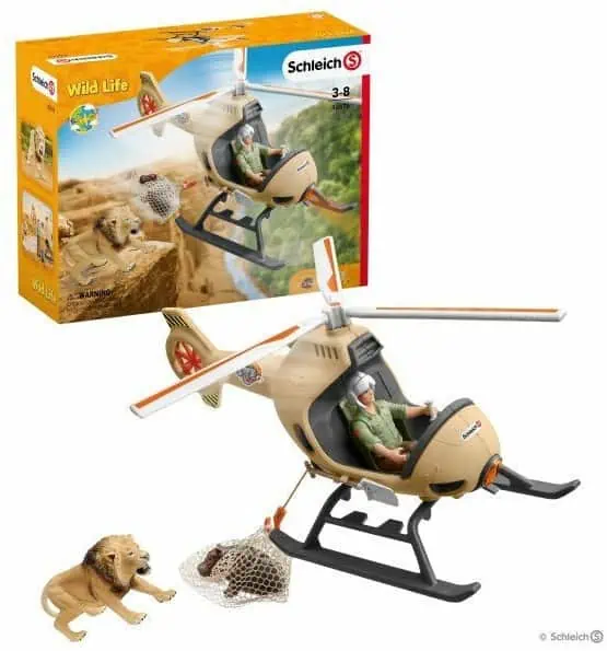 Schleich 42476 Helikopter Tierrettung WILD LIFE – Spielset für 19,60 € inkl. Prime-Versand (statt 26,99 €)