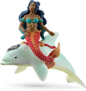 Schleich - Isabelle auf Delfin BAYALA - Spielfigur