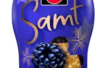 Schwartau Samt Winter Edition Brombeere a la Mandelhoernchen Fruchtaufstrich ohne Stuecke g Amazon de Lebensmittel Getraenke