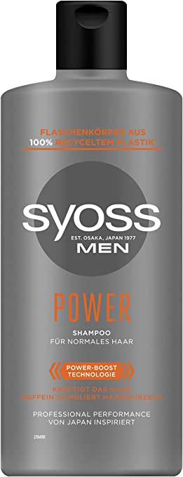 Syoss Shampoo Men Power