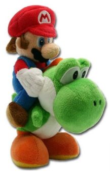 Together Plus Nintendo Yoshi Mario Plueschfigur 22 cm