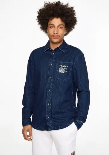 Tommy Hilfiger Jeanshemd Modern Graphic Denim (Gr. S bis XL) für 31,64 € inkl. Versand (statt 58,44 €)