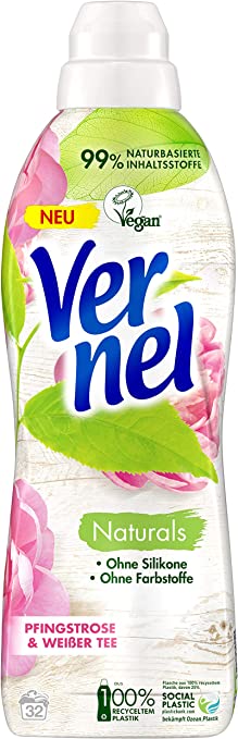 Vernel Weichspueler Pfingstrose Weisser Tee