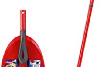 Vileda DuActiva Besen mit 3 tlg Stiel und 2in1 Kehrset