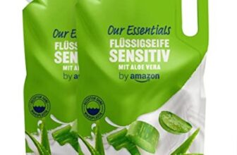 by Amazon Fluessigseife Nachfuellpackung Sensitiv Aloe Vera 500ml x 2 Amazon de Beauty