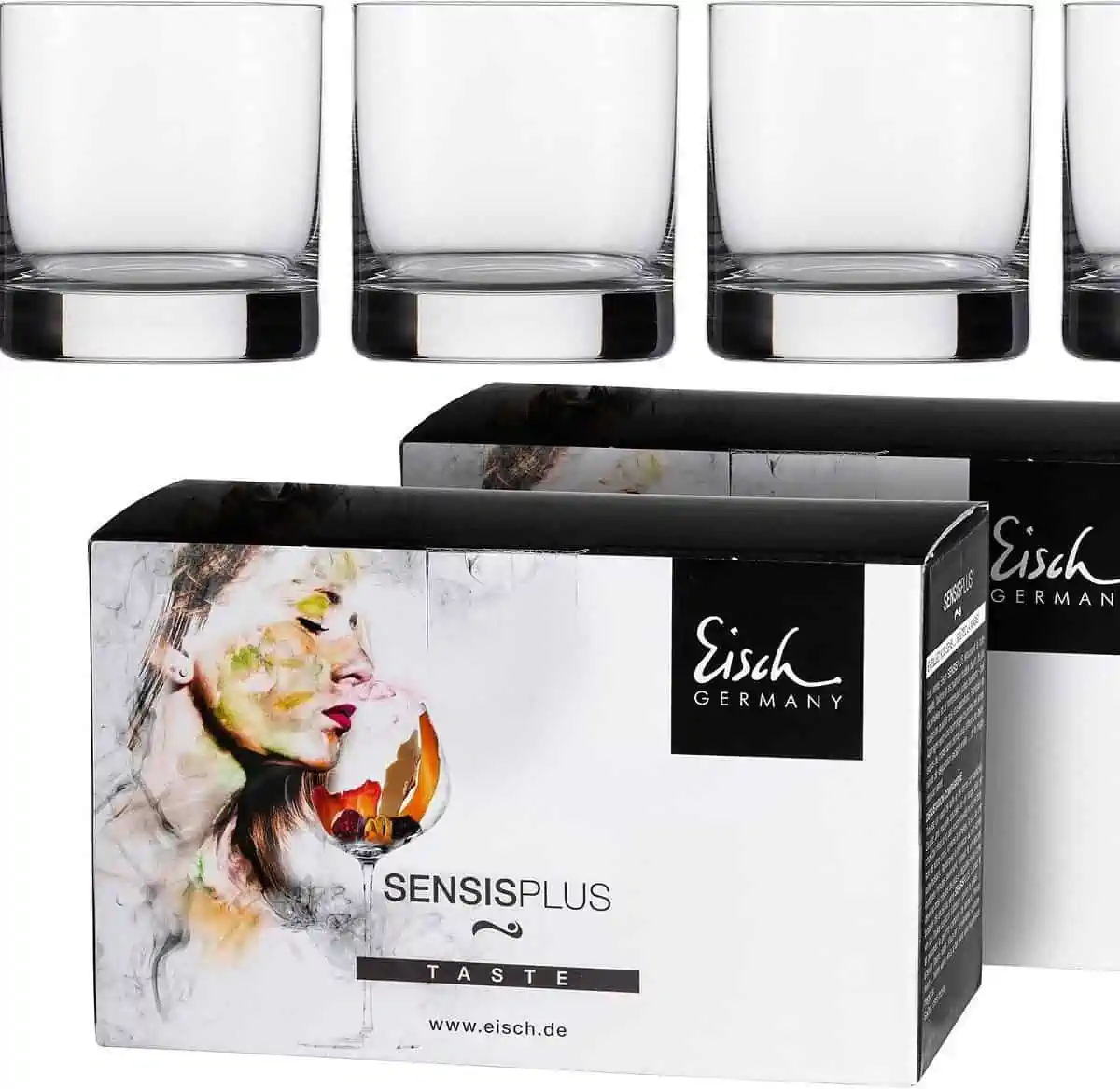 Eisch Whiskyglas Superior SensisPlus (4-tlg., bleifreies Kristallglas, 400 ml) für 55,66 € inkl. Versand statt 75,90 €