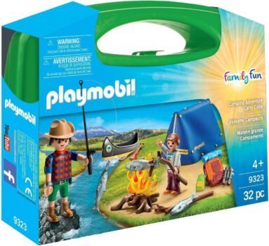 playmobil 9323 camping adventure carry case