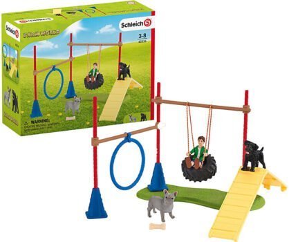 schleich spielspass fuer hunde