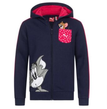 PUMA x TOM JERRY Maedchen Sweatjacke Kaufland de