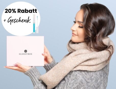 Rabatt auf die Glossybox Beauty Box Gratis HUDA Lip Balm