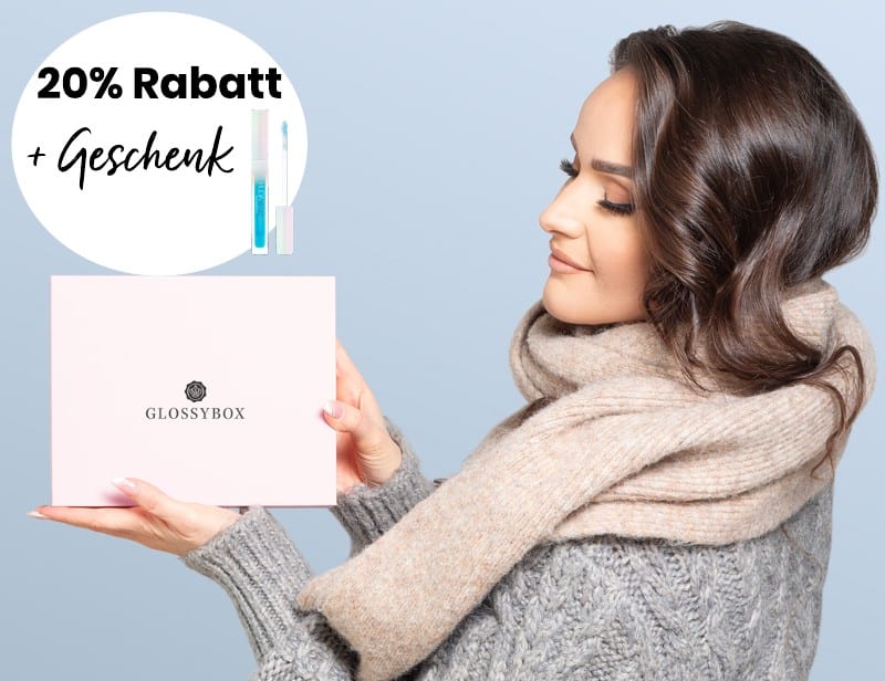 20 % Rabatt Auf Die Glossybox Beauty Box + Gratis Huda Lip Balm