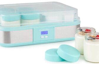 Amazon.de Klarstein Gaia Greek Joghurt Maker Joghurtbereiter Liter Glaeser je ml Sie
