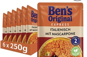 Ben s Original Express Reis Italienisch Tomate Mascarpone Packungen x g Amazon de Lebensmittel Getraenke