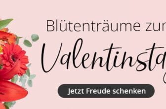 Blumen verschicken mit Valentins Ihr Online Blumenversand