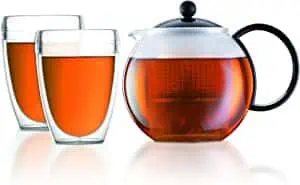 Bodum Assam Teepresse mit 2 doppelwandigen PC Bechern für 29,60 € inkl. Versand