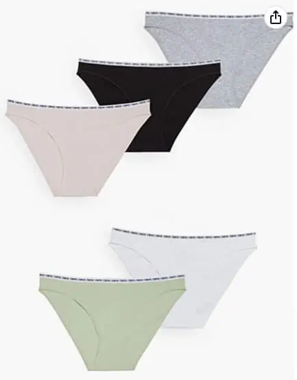 C&A Damen Slip Unterwäsche Stretch|Baumwolle Multipack|5er Pack für 8,99 € inkl. Prime-Versand (statt 13,00 €)