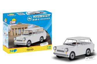 COBI Youngtimer Collection Trabant Combi in creme weiss