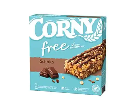 CORNY free Schoko Müsliriegel (6 x 20g)
