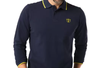 Chiemsee Herren Langarmpolo Poloshirts Herren