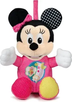 Clementoni Disney Baby – Minnie Leucht-Plüsch Kuscheltier