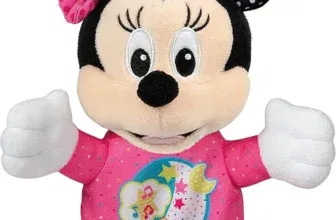 Clementoni Disney Baby – Minnie Leucht-Plüsch Kuscheltier