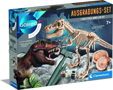 Clementoni Galileo Discovery Ausgrabungs Set T Rex und Fossil