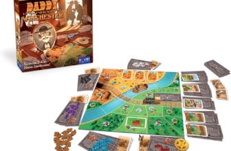 Daddy Winchester Brettspiel Zockt um Dollar Minen Laendereien