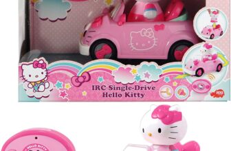 Dickie Toys Hello Kitty Ferngesteuertes Auto mit Infrarot Fernbedienung