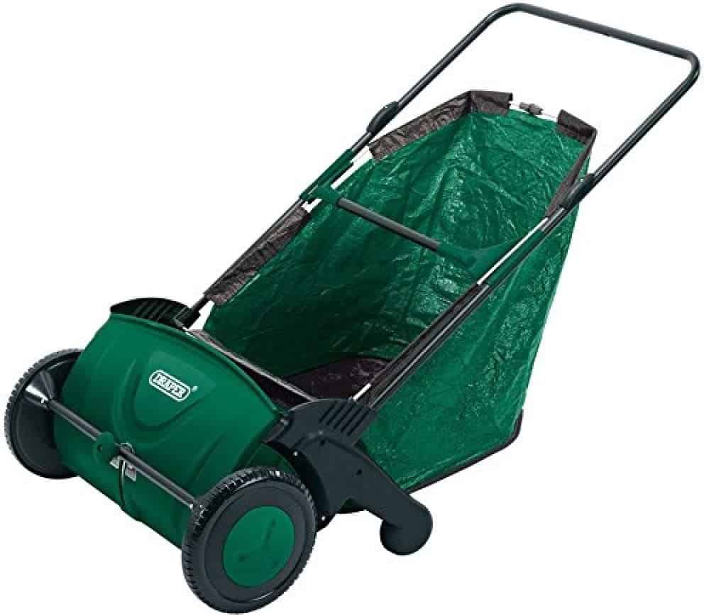 Draper Garten Kehrmaschine Cm Rasen Kehrmaschine Fuer Laub Gras Und Gartenabfaelle