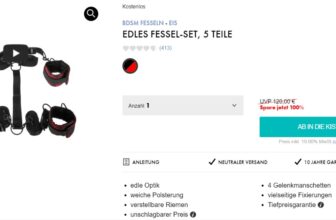 Fessel-Set 5 Teile