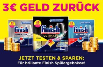 Finish Spuelmaschinentabs Cashback