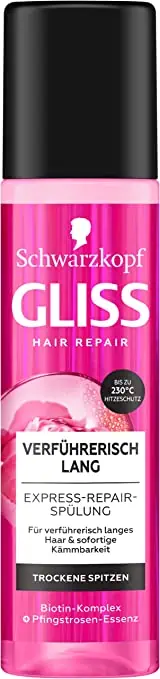 Gliss Express-Repair-Spülung Verführerisch Lang 200 ml ab 2,79 € inkl. Prime-Versand