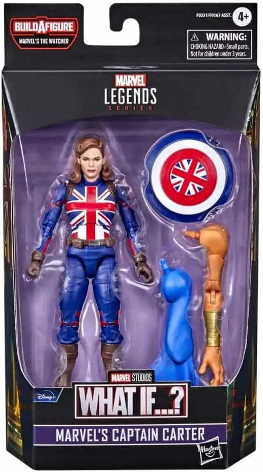 Hasbro Marvel Legends Series 15 cm große Captain Carter Figur für 19,37 € inkl. Versand (nur noch 17 Stück) statt 23,79 €