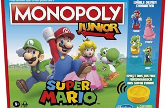 Hasbro Monopoly Junior Super Mario Edition Brettspiel