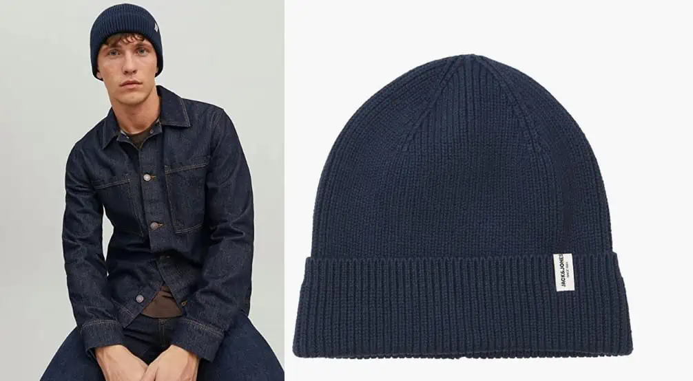 JACK & JONES Herren Jacbrink Ln Beanie-Mütze navy-blazer für 7,50 € inkl. Prime-Versand (statt 13,98 €)