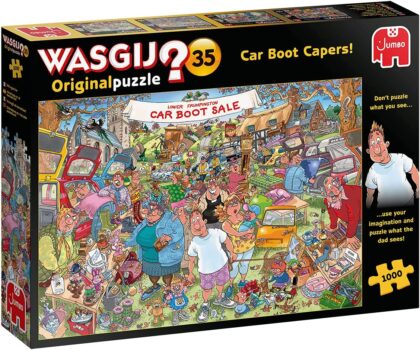 Jumbo Spiele Wasgij Original Flohmarkt Chaos Puzzle