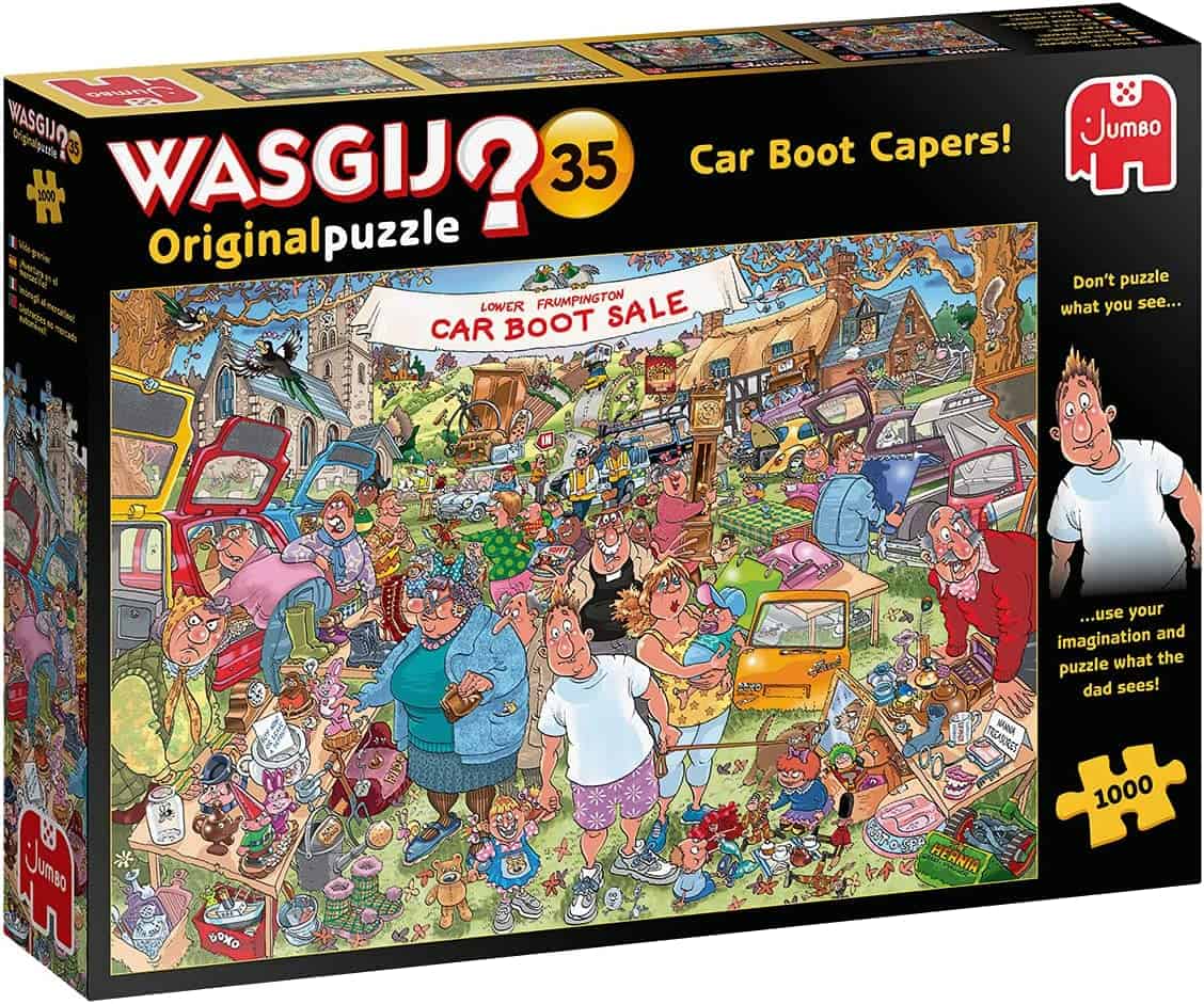 Jumbo Spiele Wasgij Original Flohmarkt Chaos Puzzle