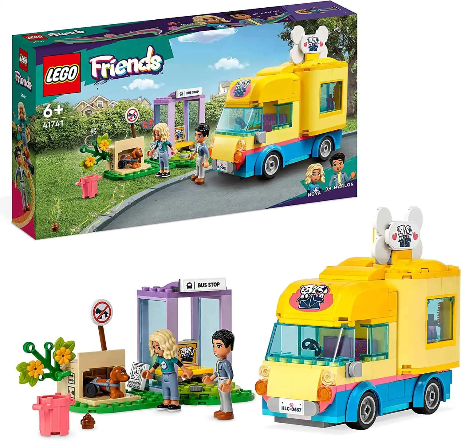 LEGO (41741) Friends Hunde-Rettungsvan für 15,87 € inkl. Prime-Versand (statt 20,82 €)